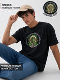 The Faith Door - Embroidered Oversized T-Shirt