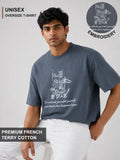 Solitude Café - Happiness Begins - Oversized T-Shirt