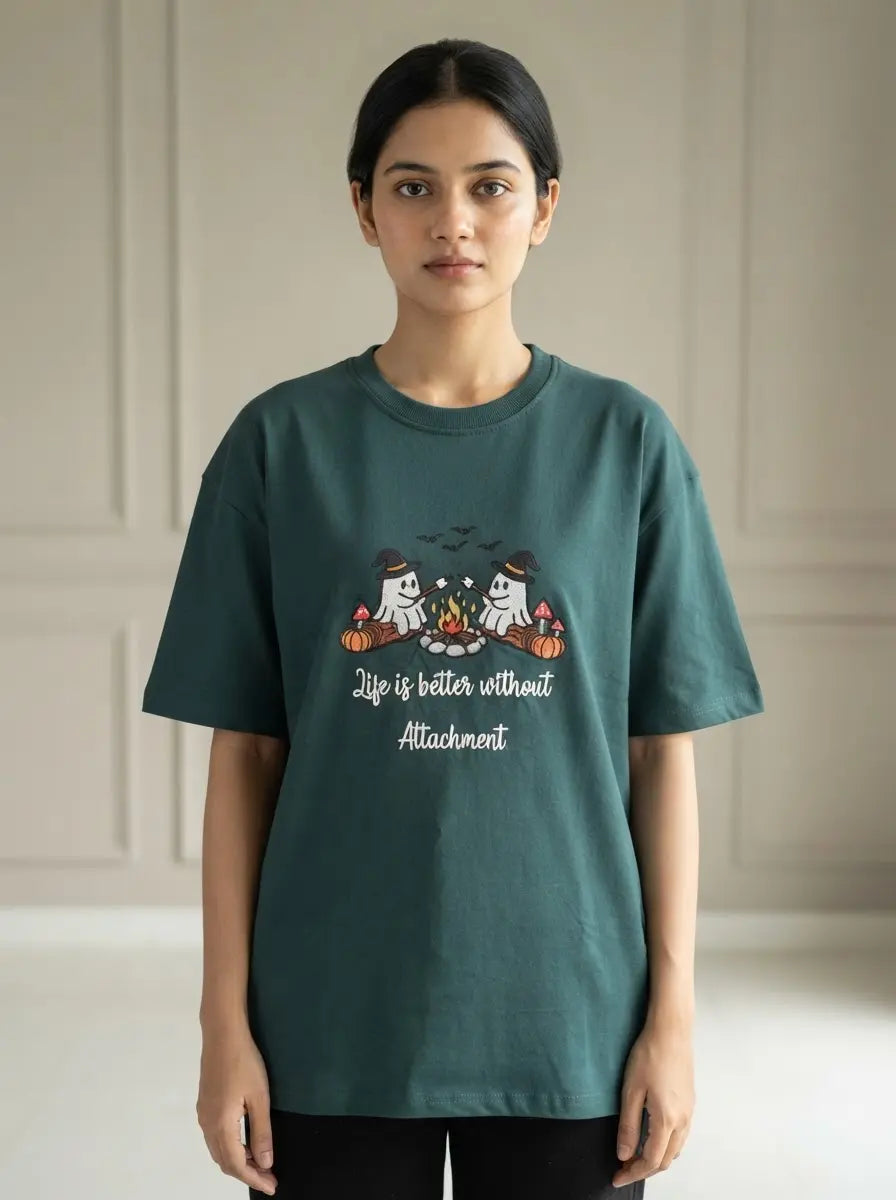 Oversized Unisex T-Shirt: Detached soul