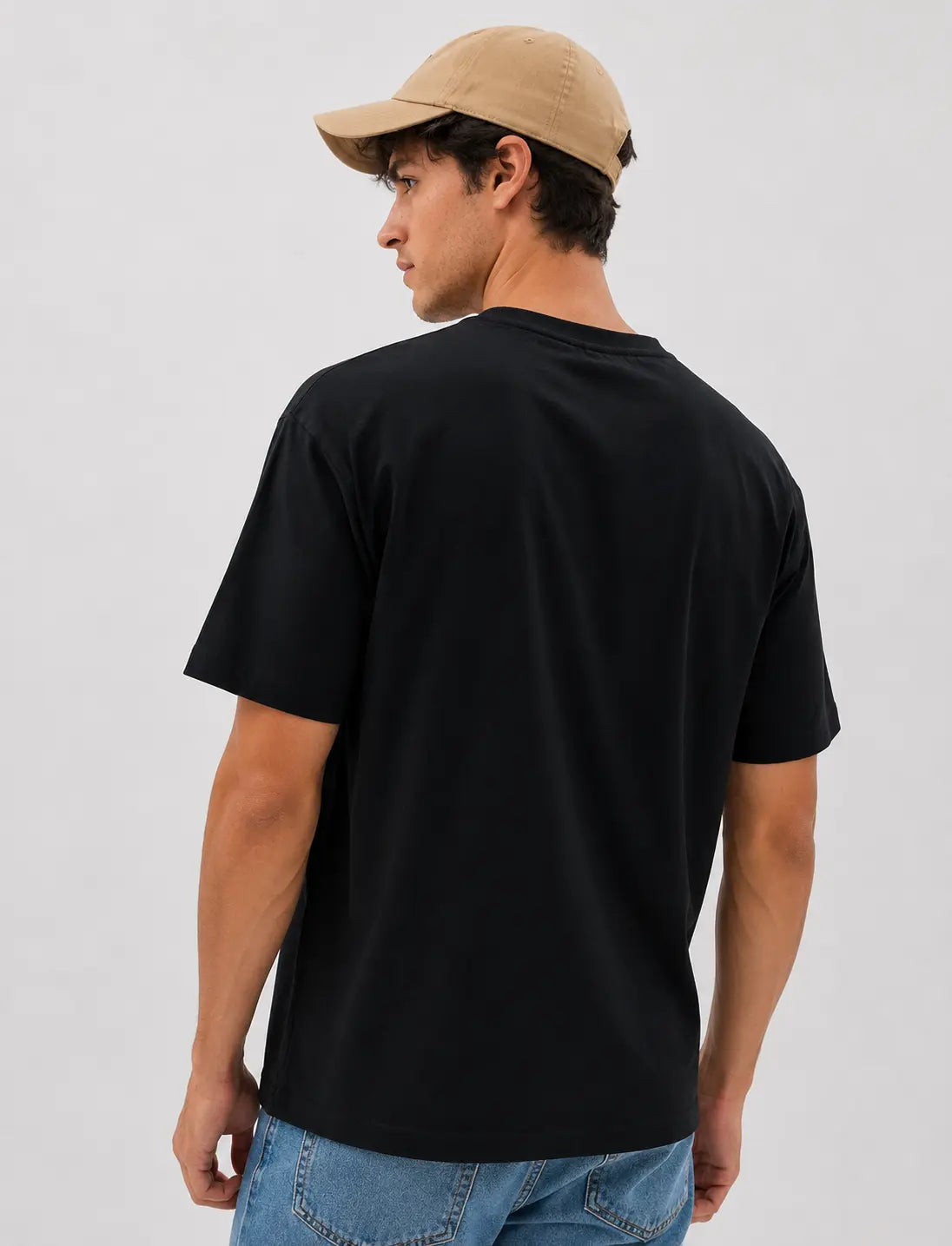 The Faith Door - Embroidered Oversized T-Shirt