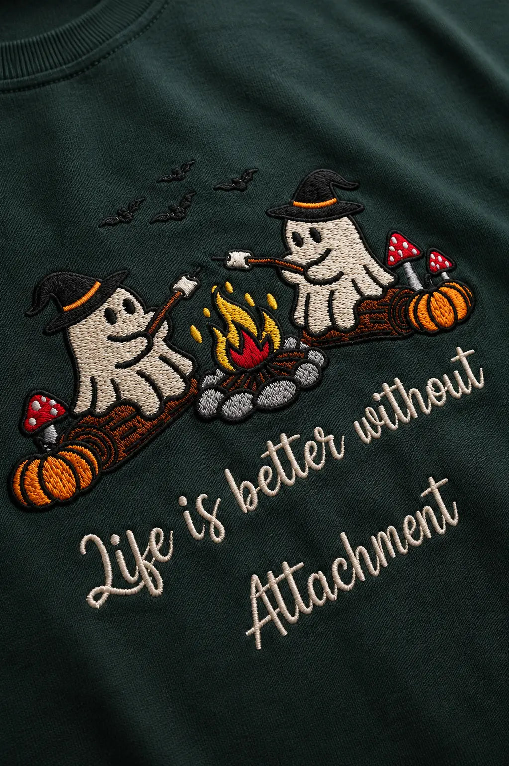 Detached Souls - Life is Better Without Attachments - Oversized T-Shirt