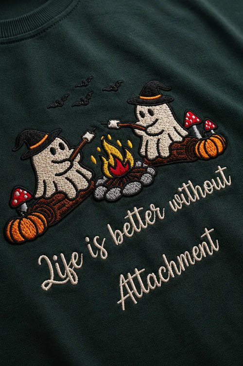 Detached Souls - Life is Better Without Attachments - Oversized T-Shirt