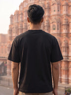 Oversized Unisex T-Shirt: Faith Door