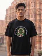 Oversized Unisex T-Shirt: Faith Door