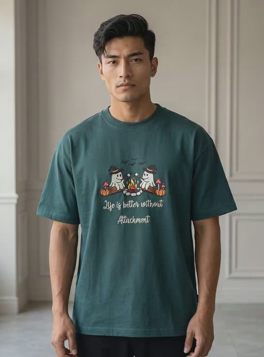 Oversized Unisex T-Shirt: Detached soul
