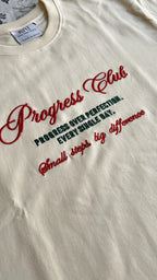 Oversized Unisex T-Shirt: Progress Club