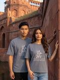 Oversized Unisex T-Shirt: Solitude Café
